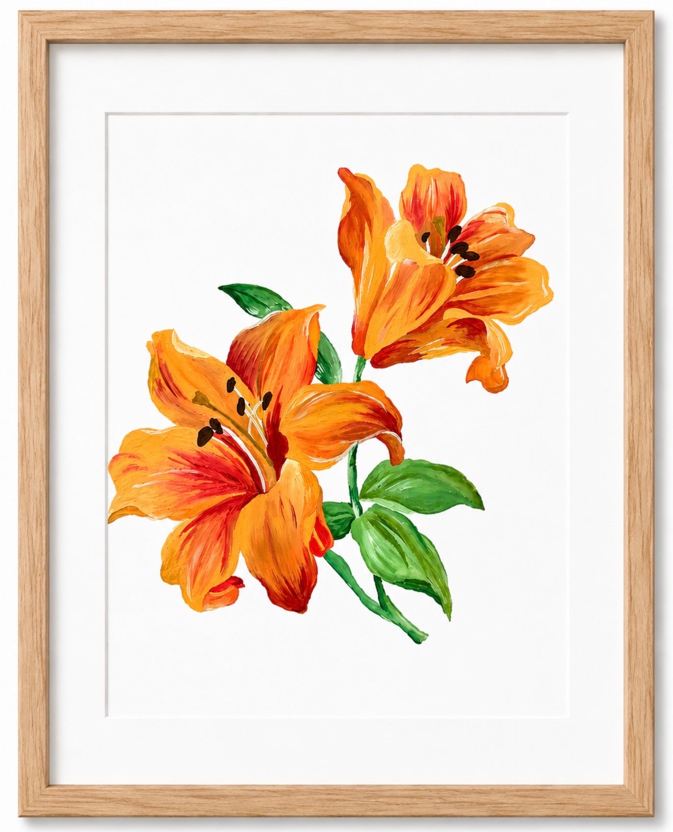 Orange lilies